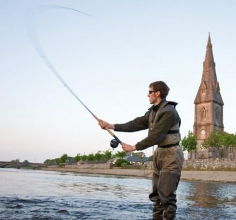 Salmon fishing ballina